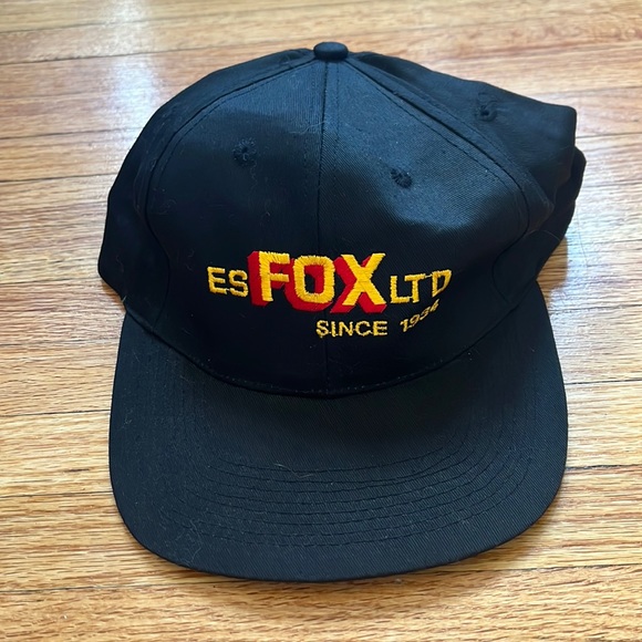 ES FOX LTD Other - Vintage ES FOX LTD Snapback Hat / Since 1934